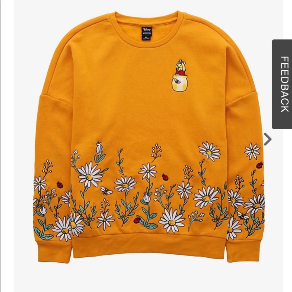 BoxLunch Winnie the Pooh Crew Neck Sweatshirt